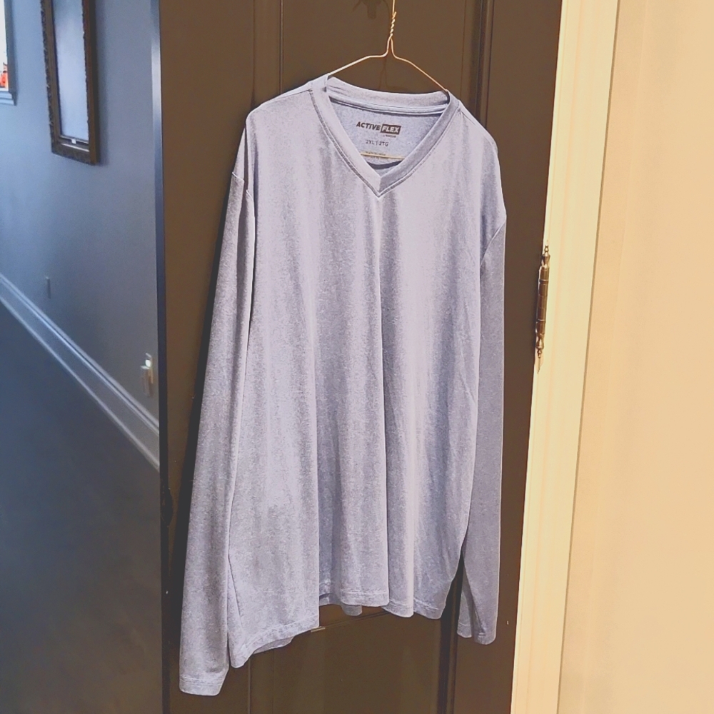 Active Flex by Haggar men's XXL long sleeve tshirt
